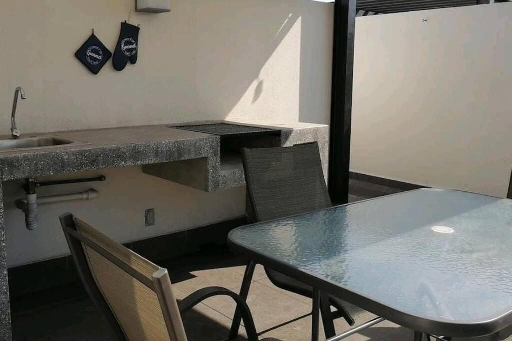 Downtown Depto Con Terraza Privada Appartement Mexico-stad Buitenkant foto