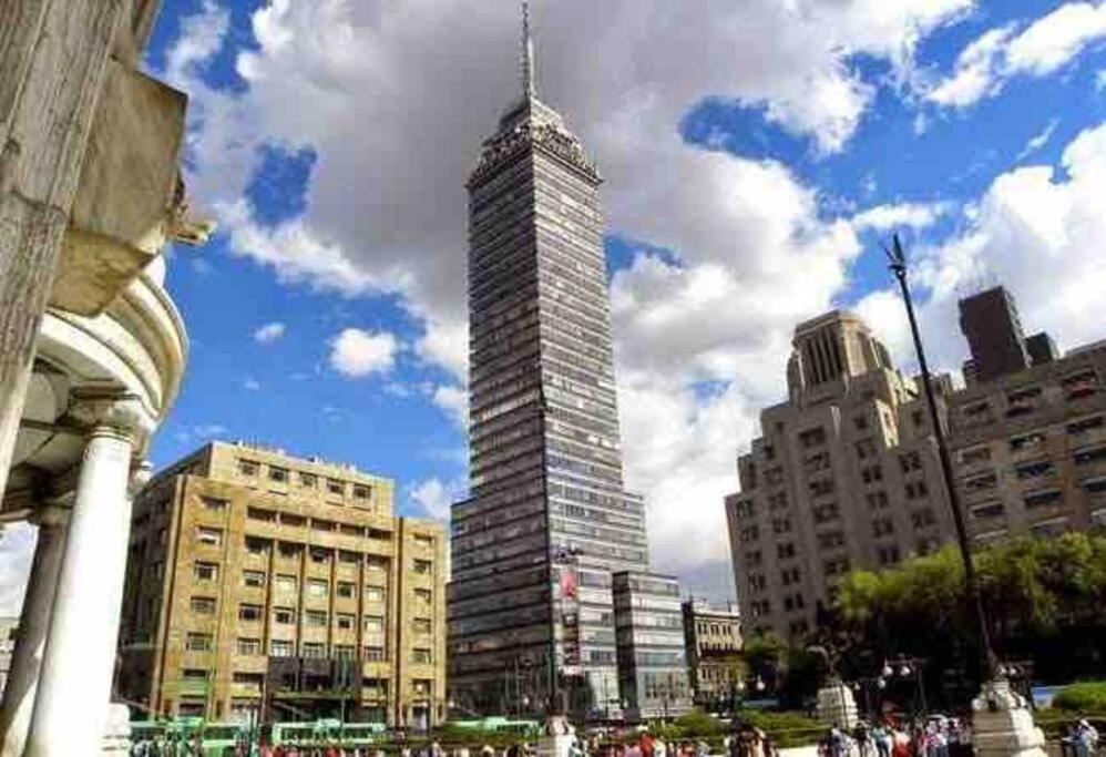 Downtown Depto Con Terraza Privada Appartement Mexico-stad Buitenkant foto